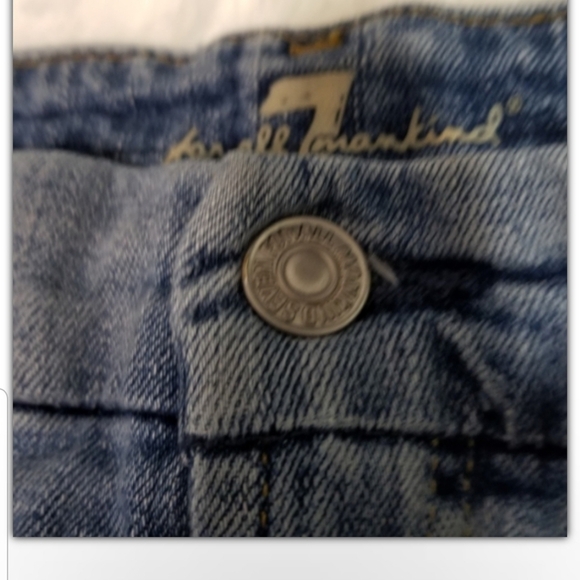 7 for all mankind mini skirt size 28 - Picture 4 of 4